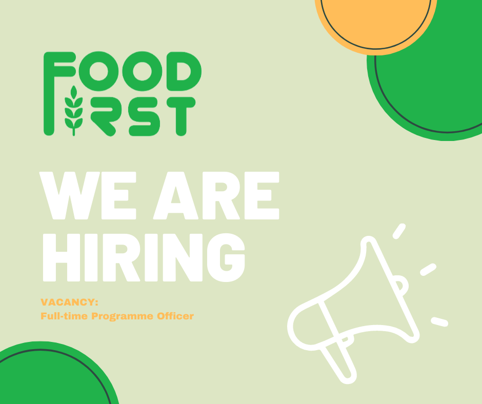 Vacancy foodFIRST